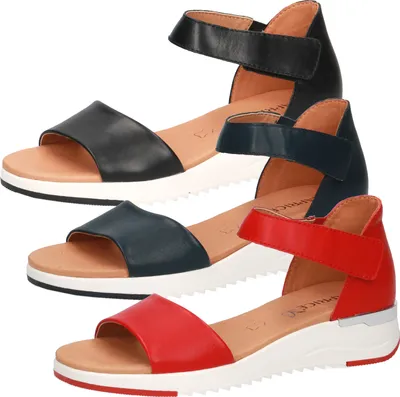 Produktbild von Caprice Damen Sandalen Sandaletten Keilabsatz 9-28706-26, Größe:39 EU, Farbe:Blau