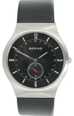 Produktbild von BERING Classic Slim Quarz Herrenuhr silber/schwarz 11940-409