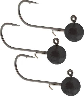 Produktbild von Westin Micro Jig Head Tungsten Black Nickel - 3 Jighaken, Größe / Gewicht / Packungsinhalt:Gr. 2 / 2g / 3 Stück