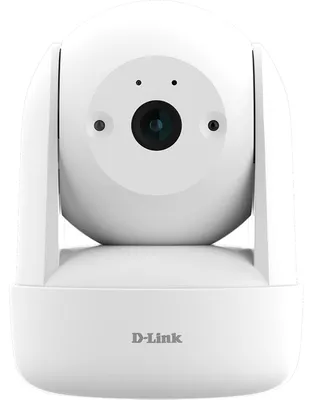 Zdjęcie produktu dla D-Link DCS-6501LH, Kamera bezpieczeństwa IP, Wewnętrzna, Bezprzewodowy, Biurko, Biały, Obrotowa
