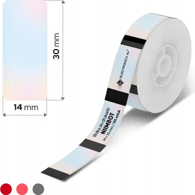 Produktbild von Selbstklebende Etiketten Thermosticker Niimbot D11 D110 D101 H1S 14x30