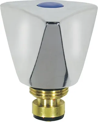 Produktbild von Knebel 1/2" mit Innenoberteil Kaltwasser blau
