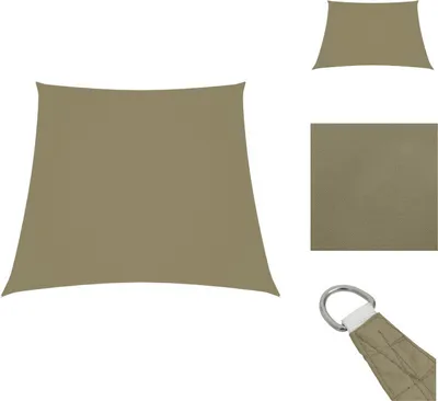 Obrázok produktu pre vidaXL Markíza Oxford trapézová 2/4x3 m béžová - Slnečníky a tienidlá