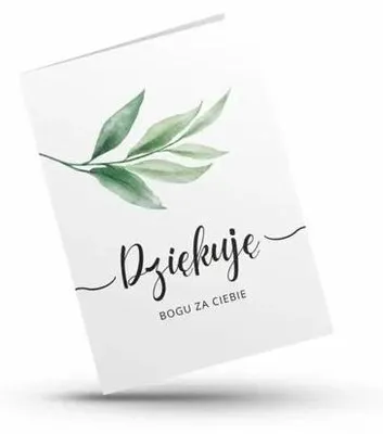 Zdjęcie produktu dla Karnet - Dziękuję Bogu za Ciebie - Koinonia