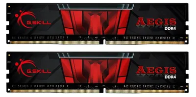 Obrázok produktu pre G.Skill Aegis F4-2400C17D-16GIS, 16 GB, 2 x 8 GB, DDR4, 2400 MHz, 288-pin DIMM