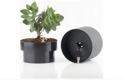 Immagine prodotto di Piccola cassetta portamonete da nascondere, disponibile in 3 colori, nero