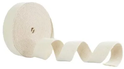 Produktbild von Webband Ecru 10m x 25mm - Ideal für Handarbeiten und kreative Projekte