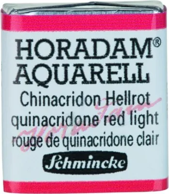 Produktbild von Schmincke HORADAM Aquarell Chinacridon Hellrot 1/2 Näpfchen 14343044