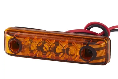 Produktbild von HELLA Seitenmarkierungsleuchte 2PS 357 010-101 Links Rechts 65mm 16mm 11mm