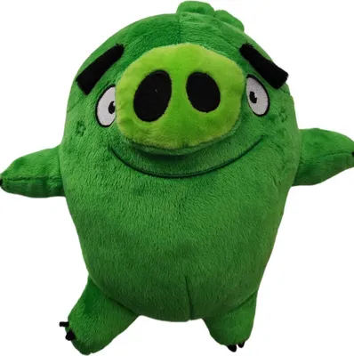 Produktbild von Soma Angry Birds Kuscheltier Vogel Plüschfigur Plüsch Kuscheltier Puppe Stofftier Teddy als Geschenk für Kinder (Leonard Grün)