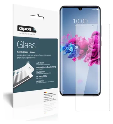 Produktbild von 1x Schutzfolie für ZTE Axon 11 5G - Anti-Shock 9H Folie dipos Glass Kunststoffglas