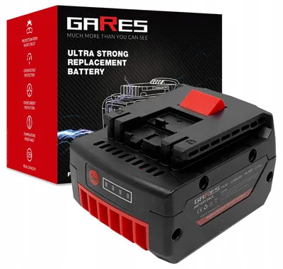 Zdjęcie produktu dla GARES Akumulator Bateria do Bosch GSR 1080-LI 14 V-LI GBH V-LI | 14,4V 5,2Ah | Seria Wzmocniona High-Performance | Wysoka Moc