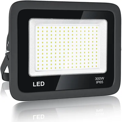 LED-Außenstrahler 300 W, 30.000 lm, IP65, kaltweiß, 6500 K