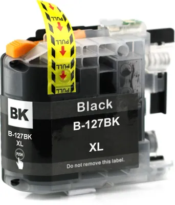 Produktbild von TECHTEK Tinte Ersetzt LC-127 (LC127XLBK) Kompatibel mit [Brother] DCP-J 4110 DW, DCP-J 4110 W, MFC-J 4310 DW, MFC-J 4410 DW, MFC-J 4510 DW, MFC-J 461