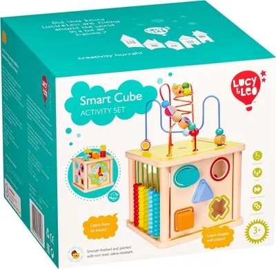 Obrázok produktu pre Lucy&Leo Interaktívna kocka Big activity cube “Smart”