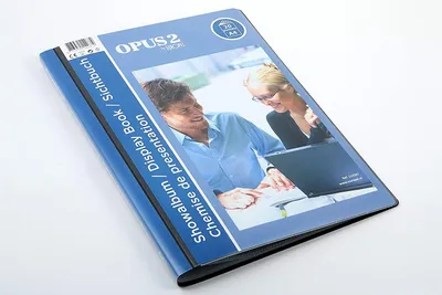 Produktbild von EUROPEL Sichtbuch DIN A4 20 Hüllen anthrazit