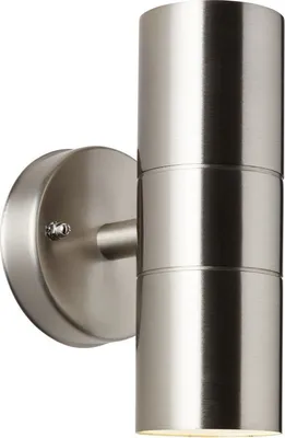 Produktbild von Brilliant 96230/82 Hanni Außenwandleuchte, 2-flammig (Up/Down) edelstahl