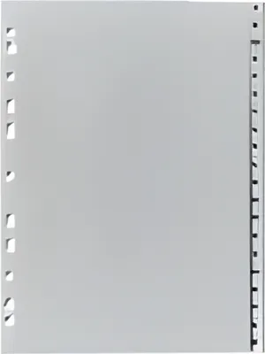 Immagine prodotto di Registro Herlitz 20 pezzi A4 PP A-Z A4