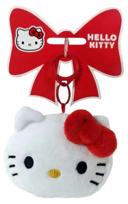 Image de Hello Kitty Sanrio Hello Kitty Porte-clés en peluche Multicolore Multicolore One Size