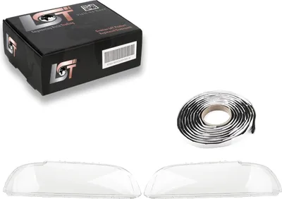 Produktbild von 2x Scheinwerfer Glas Streuscheibe links rechts Set für BMW 5er E39 1995-2004