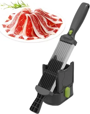 Produktbild von Handliche Vleessnijder - Einstellbare Dicke, 35 cm Länge