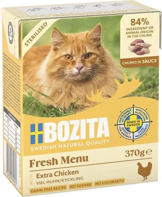 Zdjęcie produktu dla Bozita 9117173, Dorosły, Każda rasa, Kurczak, 370 g