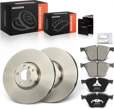 Obrázok produktu pre Frankberg 2x brzdové kotúče 4x brzdové doštičky predná náprava pre BMW radu 5 Gran Turismo F07 radu 7 F01 F02 F03 F04 4.4L 6.0L