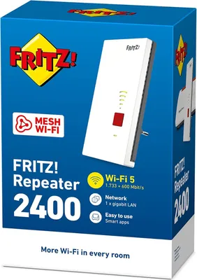 Image de AVM FRITZ!WLAN Mesh Repeater 2400 international