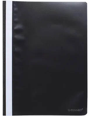 Produktbild von Plastik-Schnellhefter, A4, Schwarz, 50 Stk/ 1 Pck