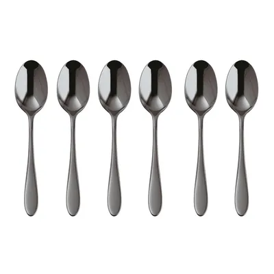 Produktbild von Sambonet Set 6 Mokkalöffel Edelstahl/PVD 2Black 52712KA7