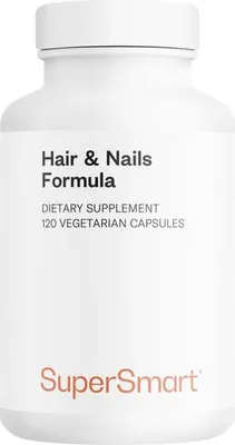Produktbild von SuperSmart Hair & Nails Formula Dietary Supplement - 120 Vegi-Kaps