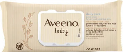 Immagine prodotto di Aveeno Baby Salviettine 72 Pezzi