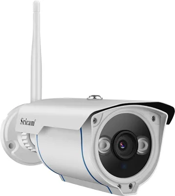 Immagine prodotto di Sricam SP007-S, sistema di videosorveglianza, 12 V, bianco, confezione da 1 pezzo