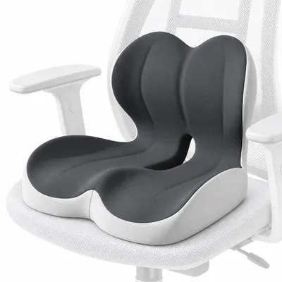 Productafbeelding van Orthopedisch zitkussen met lendensteun, ergonomisch stoelkussen