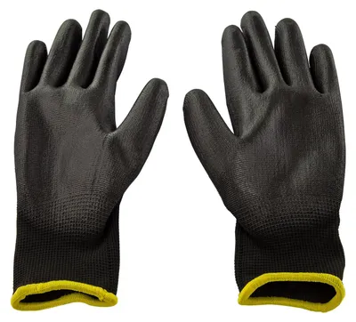Arbeitshandschuhe PU Arbeitshandschuh Handschuhe Montagehandschuhe Mechanikerhandschuhe 926133 Schwarz 926133 23260 4031765232609 Stabilo-Fachmarkt.de Dema