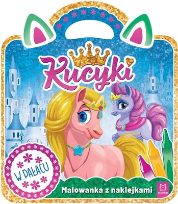 Produktbild von Kucyki. Malowanka Z Naklejkami. W Pałacu