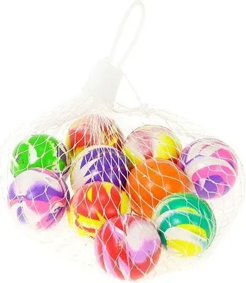 Image de Boules en caoutchouc 12pcs