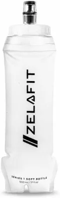 Produktbild von QuickShopping - Falt Race Wasserflasche 500ml - Leicht Lek resistent Soft Bottle - Perfektes Hydrationszubehör für Laufen, Radfahren und