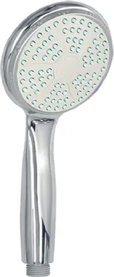 Image de Fontastock FSKFAB006 Pommeau de douche de Pommeau de douche de main "Hervás", fonction de massage, raccord de 1/2", finition chromée