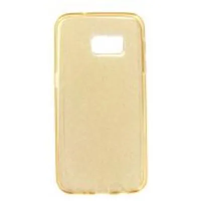 Produktbild von TPU Handyhülle für Samsung Galaxy S7 Gold Glitter Schutzhülle