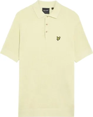 Produktbild von Lyle & Scott - Poloshirt für Herren, Jerseyware, Leinen-Mischung GT9222 (M) (Beige)