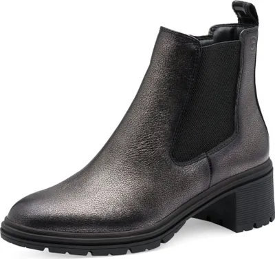 Produktbild von Tamaris Damen Elegante Stiefelette Chelsea 1-25456-43 Grau