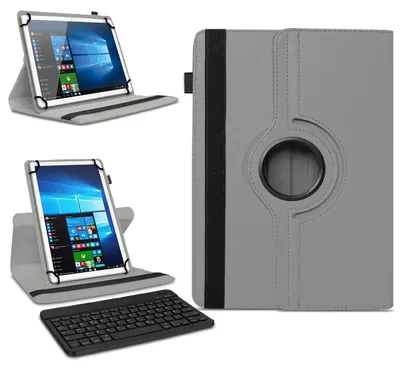Produktbild von Tasche Tastatur Hülle für Samsung Galaxy Tab A9+/ A9 Plus Schutzhülle BluetoothFarben:Grau