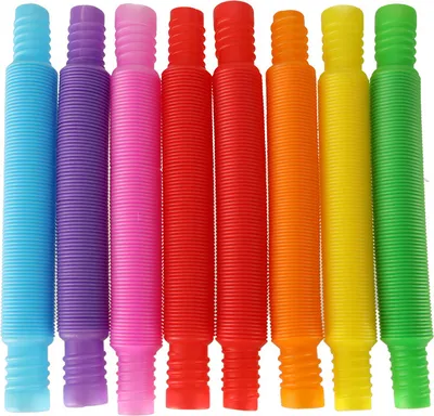 Produktbild von Röhren sensorische Röhren dehnbare pädagogische Montessori-Röhren 8 Stück