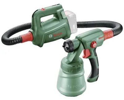 Immagine prodotto di Bosch EasySpray 0603208000, 18 V, capacità serbatoio 800 ml, tracolla, spazzola per la pulizia, senza batteria/caricabatteria