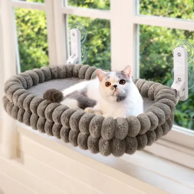 Produktbild von Katzen Fensterliege mit abnehmbarem Bezug