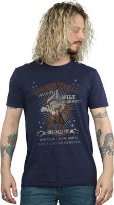 Produktbild von Looney Tunes - T-Shirt für Herren BI1534 (3XL) (Marineblau)