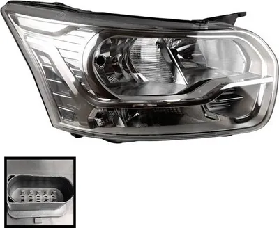 Zdjęcie produktu dla Reflektor prawy Ford Transit regulacja mocy z silniczkiem | BK3113W029BF