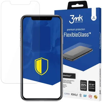Produktbild von 3MK Apple Hybridglas FlexiblesGlas iPhone X