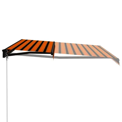 Immagine prodotto di Tenda da Sole Retrattile Manuale 450x300 cm Arancione e Marrone